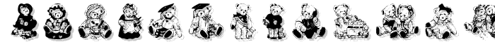Cherished Teddies font
